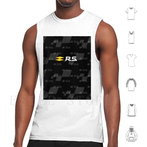 Sport | Rs | Car Tank Tops Vest Sleeveless Sport Rs Car Motorsport Clio Megane Zoe Rs Rs Sport