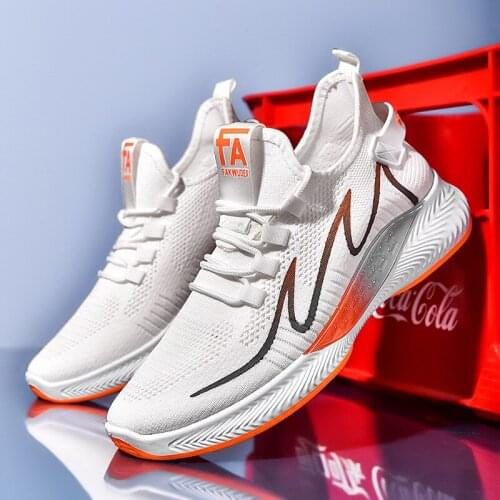 New Women Men Comfortables Breathable Non-leather Casual Lightweight Running Wear-resistant Gym Shoes Sneakers Jogging