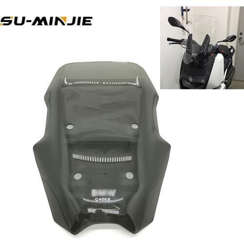 SUMINJIE C400X Motorcycle Windscreen Windshield Shield Screen For BMW c400x 2019 2020