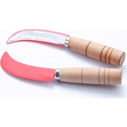 1Pc Fruit Knife Stainless Steel Multifunctional Fruit Vegetable Sickle Cutter Peeler Ultra Sharp Blades For Kitchen Restaurant