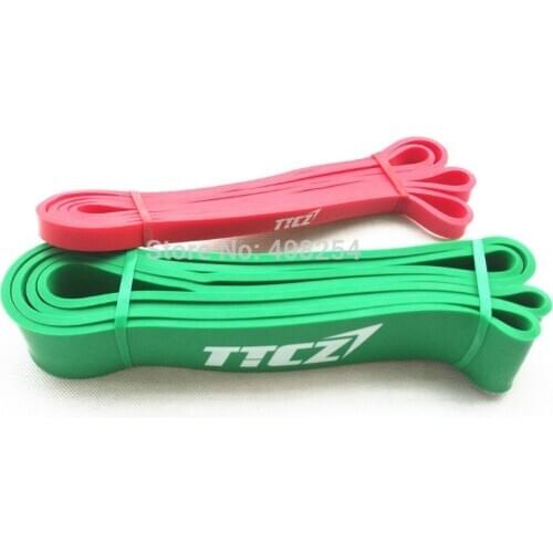 2PCS POWER RESISTANCE EXERCISE RUBBER BANDS TUBE STRENGTH CROSSFIT GYM 10-125LBS