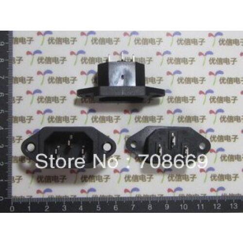 20PCS Power IEC Connector Power Jack Chassis Mount 3PAC