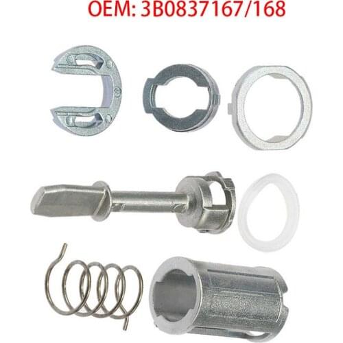 3B0837167/168FOR VW PASSAT B3 B5 SEAT TOLEDO LEON AROSA LUPO DOOR LOCK CYLINDER REPAIR KIT FRONT LEFT or RIGHT OSF- NSF 7PCS/lOt