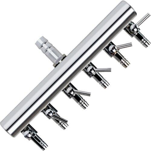 Aquarium Stainless Steel Steel Lever Oxygen Durable Pump Accessories Splitter Air Flow Control For Aquarium Fish Tank