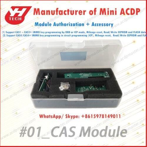 Free shipping Yanhua ACDP key programmer CAS module support CAS1/2/3/3+/4/4+ for BMW