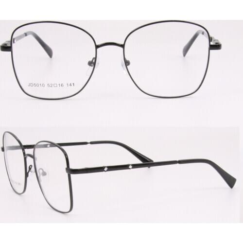 Square Eyewear Simple Style Glasses Decorate With Diomind JD5010