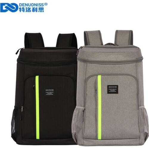 DENUONISS Multi-function beer refrigerated ice pack large capacity waterproof lunch insulation backpack
