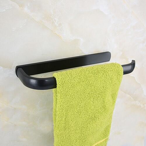 Wall Mounted Black Oil Rubbed Antique Brass Bathroom Single Towel Bar Towel Rail Holder Bathroom Accessory mba187