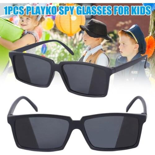 Glasses for Kids See Behind You Glasses with Rear View Mirrors Rear View Sunglasses Costume Prop Gift Fun Party Favors L