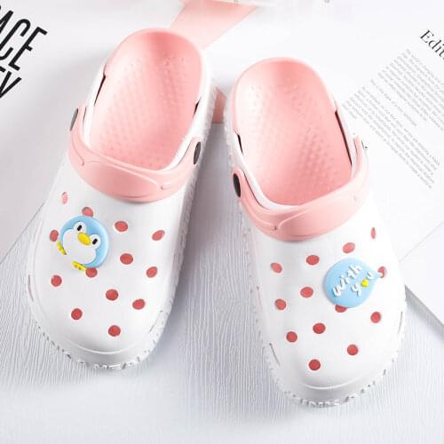 Oraqwlj Women Sandals Cute Sandals Clogs For Women 2021 Couple Breathable Summer Beach Garden Shoes Summer Female Shoes Woman