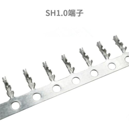 SH1.0 terminal SH1.0 phosphor copper terminal 1.0 small terminal spring copper reed connector connector connector