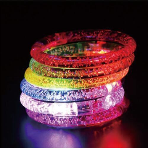 Glowing party Costume Leds Blinking Led Bracelet Battery Operated Lights For Bar Dance Party Kids Gifts Toys Light Accessories