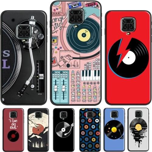 Vinyl Record Retro Phone Case For Redmi Note 10 Pro 9S 8T Note 8 Note 9 Pro Cover For Redmi 9T 9 9C 7A 8A 9A