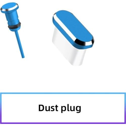2Pcs/1Set Type C Charging Port Dust Plug Cell phone Accessories USB C Dust Plug For Samsung Huawei P30 3.5mm Port Anti-dust Plug
