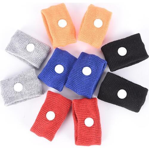 2Pcs Adjustable Anti nausea Wrist Support Sports Safety Wristbands Carsickness Seasick Anti Motion Sickness Wrist Bands