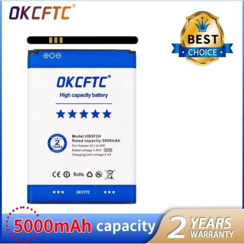 4900mAh HB5F2H Battery Use for HB554666RAW Huawei 4G Lte WIFI Router 4G E5375 EC5377 E5373 E5330 E5336 E5351 E5372 E5356