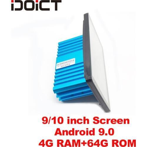 IDOICT 2Din Android 9.0 2.5D IPS Car Multimedia Player GPS Navigation For Nissan For Hyundai For Kia For Honda Radio Stereo