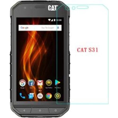 Tempered Glass Case For Caterpillar Cat S31 Screen Protector Protective Screen For Caterpillar Cat S52 S60 S61 Mobile Phone Film