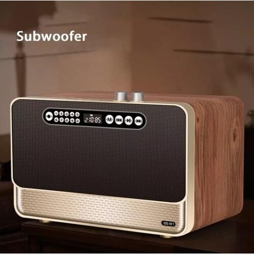 Home Wireless Bluetooth Speaker 30W High Power Subwoofer Speaker Super Bass 3D Surround Sound Support TF/USB/AUX/FM caixa de som
