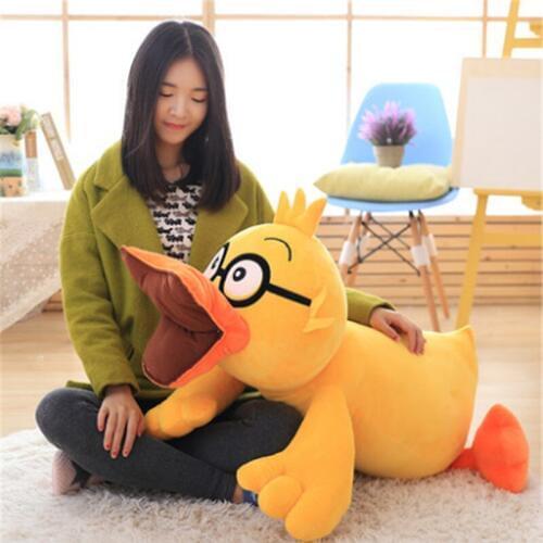 Fancytrader Big Anime Plush Duck Toys Huge Soft Stuffed Lovely Duck Animals Pillow Doll 80cm 31inch Gifts for Children