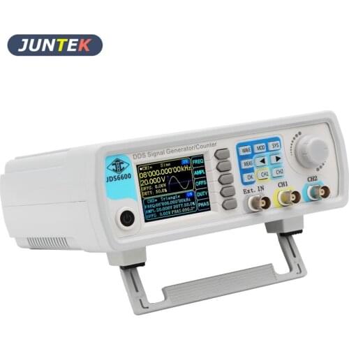 JDS6600 50M Digital Dual-channel DDS Function /Arbitrary Waveform Signal Generator Pulse Signal Generator/ Frequency Meter