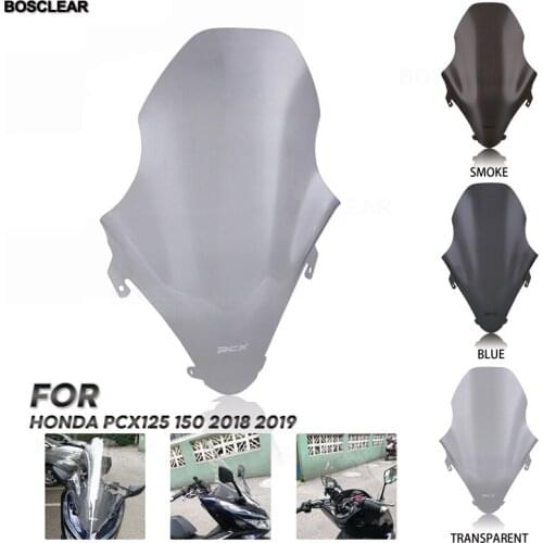 Modified Motorcycle Scooter PCX Windshield Windscreen ABS Windshield Deflector Board For Honda PCX125 150 2013 14 15 16 17 18 19
