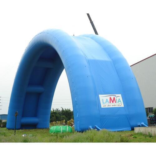 Customized inflatable event canvas tunnel tent for celebration
