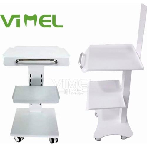 Portable Dental Trolley Mutifunctional Mobile 3 Layers Shelf For Dentist Dental Equipment