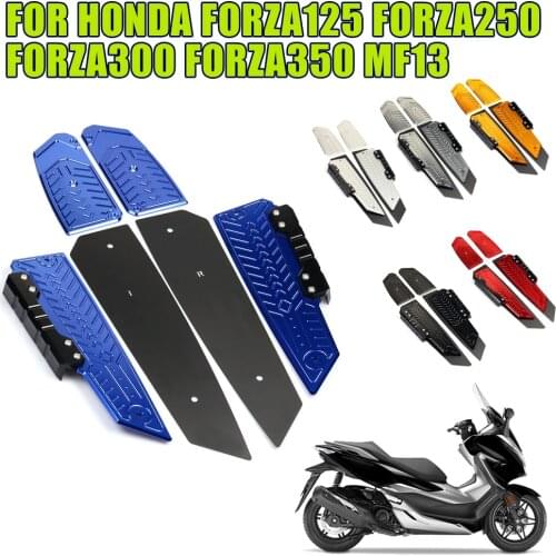 Motorcycle Modified Footrest Foot Pad Pedal Step Footpad Protection Cover Part For Honda FORZA 300 350 250 125 Forza300 Forza125