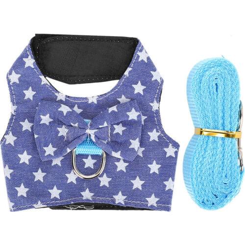 Pet Vast Rabbits Hamster Vest Harness Bunny Mesh Chest Strap Harnesses Leash Ferret Guinea Pig Small Animals Pets Accessories