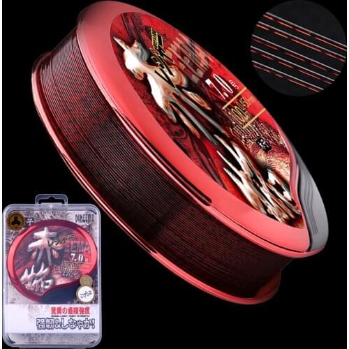 WALK FISH 100M Invisible Thread Speckle Line Super Strong Nylon Fishing Line Spotted Line Carp Fishing Line Fishing Tackle