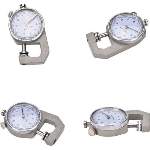 Flim Paper Meter Tester Dial Thickness Gauge Leather 0-10mm Paper Thickness For Leather