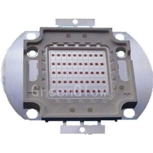 20X 50W high power 730nm far red infrared integrated LED for plant grow light express free shipping