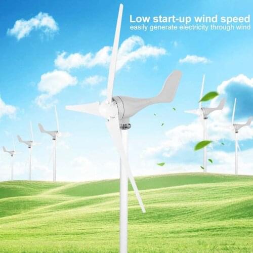 500W DC12V Wind 3 Blades Wind Generator Kit Electricity Producer Equipment ind Generator Kit