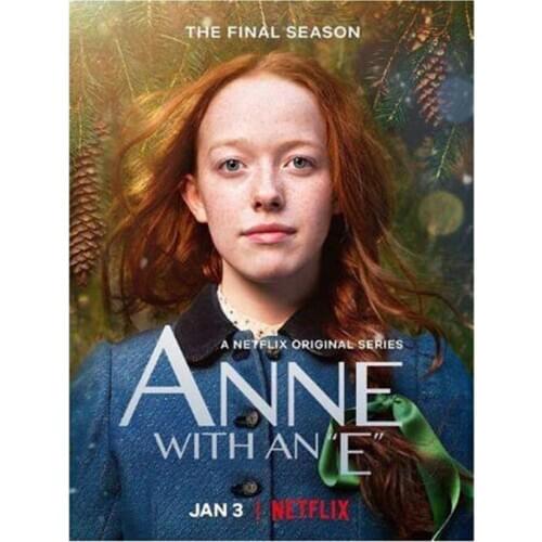 5D DIY Diamond Painting Full Square/Round Kit Diamond Embroidery Mosaic Art Anne with an E Poster Picture of Rhinestones WG2055