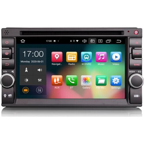 6.2" Android 10.0 OS Car DVD Multimedia GPS Radio System Player for Nissan Sunny 2005-2007 & Paladin 2005-2011 & NP300 2001-2011