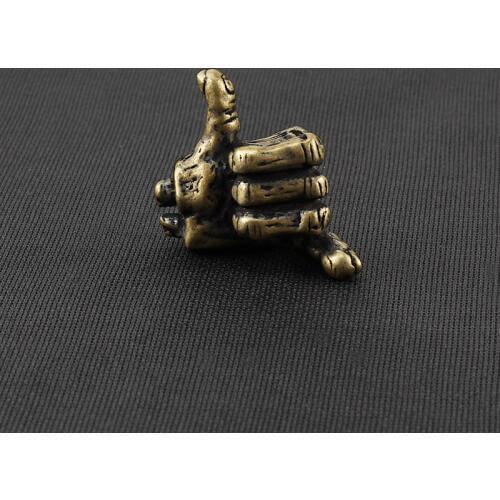Thumb Brass Knife Beads Umbrella Rope Bead Outdoor Good Finger Paracord Beads