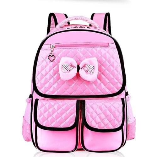 New Fashion Children School Bags Girls High Quality PU Children Backpack School Backpacks Child Book Bag For Girls2021