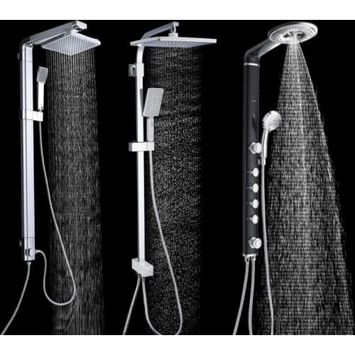 Shower system bathroom shower faucet bath shower mixer set rain shower head bathtub faucet taps water faucet mixer