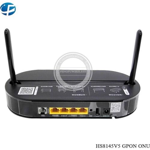 Dual Band Hua Wei HS8145V5 GPON ONU 4GE+USD+Tel+WIFI(2.4G/5G) Optical Fibre Modem FTTH Optic Network Unit
