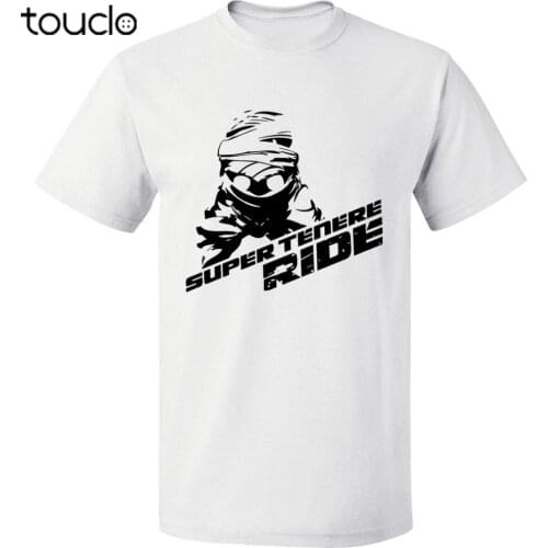 New Arrival MenS Fashion Free Shipping Men T-Shirt Vintage Super Tenere Motorbike 100% Cotton Brand New T-Shirts