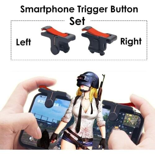 L1R1 Gaming Trigger Mobile Phone Aiming Fire Button Shooter Controller for PlayerUnknowns Battlegrounds Gaming Buttons