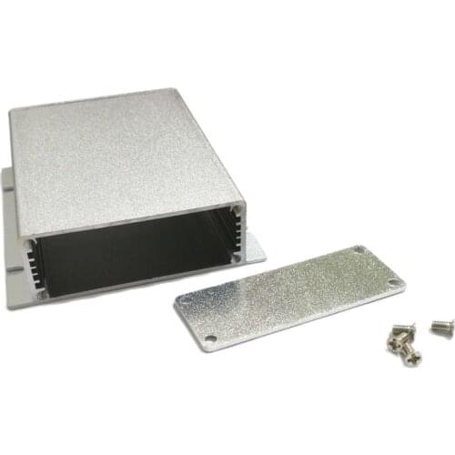 Instrument battery MP3 shell Aluminum enclosure 78*24*85mm wall mounted electronics Enclosure panel ear DIY pcb project box