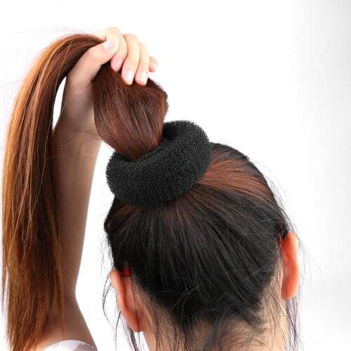New Hot Fashion Elegant Women Ladies Girls Magic Shaper Donut Hair Ring Bun Fashion Hair Styling Tool Accessories drop shipping
