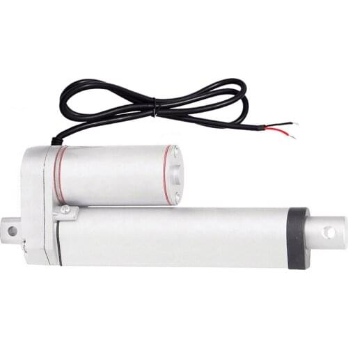 DC 12V 150mm/6inch Stroke Linear Actuator Heavy duty 1500N/330lbs Load Electric Motor