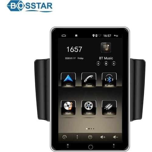 Bosstar 10 Inch Rotatable panel IPS Android Universal radio Video Car DVD Player