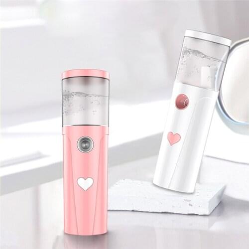 30ml Nano Facial Mist Sprayer USB Humidifier Rechargeable Face Nebulizer Steamer Moisturizing Beauty Instruments Skin Care Tools
