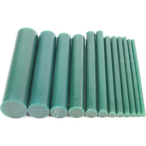 Jewelry Hard Round Solid Wax Tube Sticker for Earring Moulding Carving Wax Jewelry Mould Casting Mold Wax 6pcs /Bag