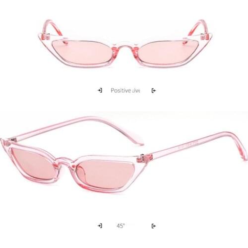 Glasses Vintage Triangle Cat Eye Sunglasses Women Fashion Retro Eyeglass UV 400 Glasses Motorcycle Equipments