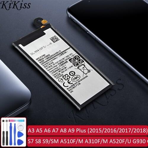 Battery For Samsung Galaxy A3 A5 A6 A7 A8 A9 Plus Star 2015 2016 2017 2018/S7 S8 S9 SM A510F/M A310F/M A520F/U G930 G930F G950F